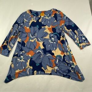 Ruby Rd. Multicolor Floral Women’s Size M Blouse